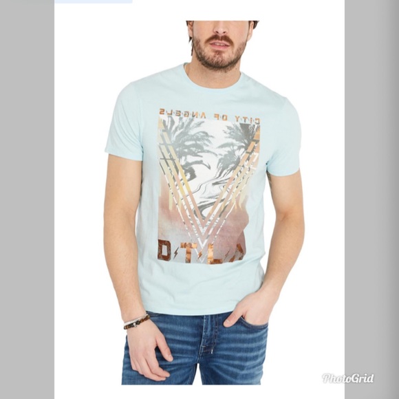 Buffalo David Bitton Mens Graphic Crew Neck - Picture 2 of 4